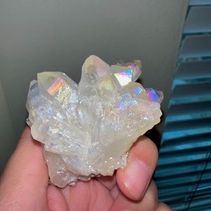 Angel Aura Quartz Cluster Genuine Healing Crystal